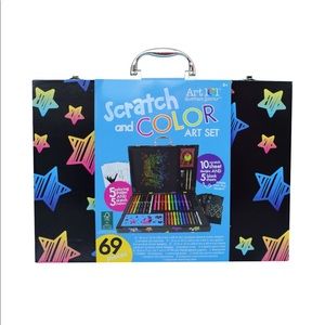 Scratch and Color Art Set